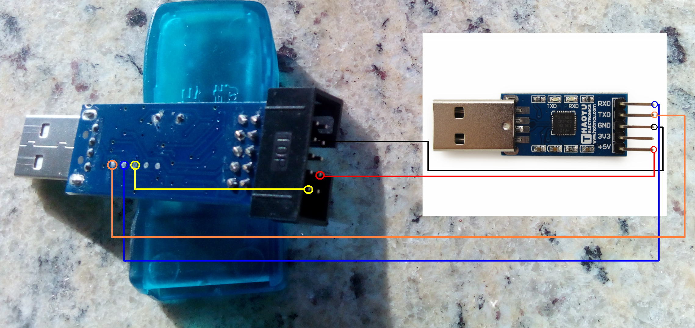 UART-Baite Pinout